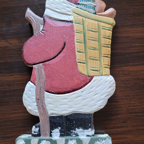 Wooden Santa - Picture 3 of 6
